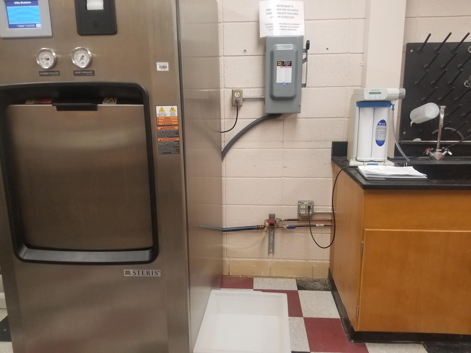 Autoclave room renovation