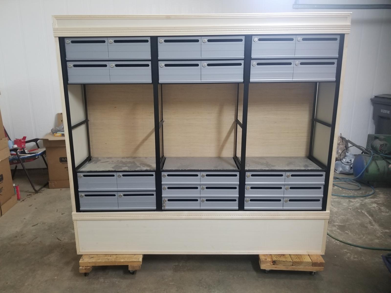 Mailbox spacing done.