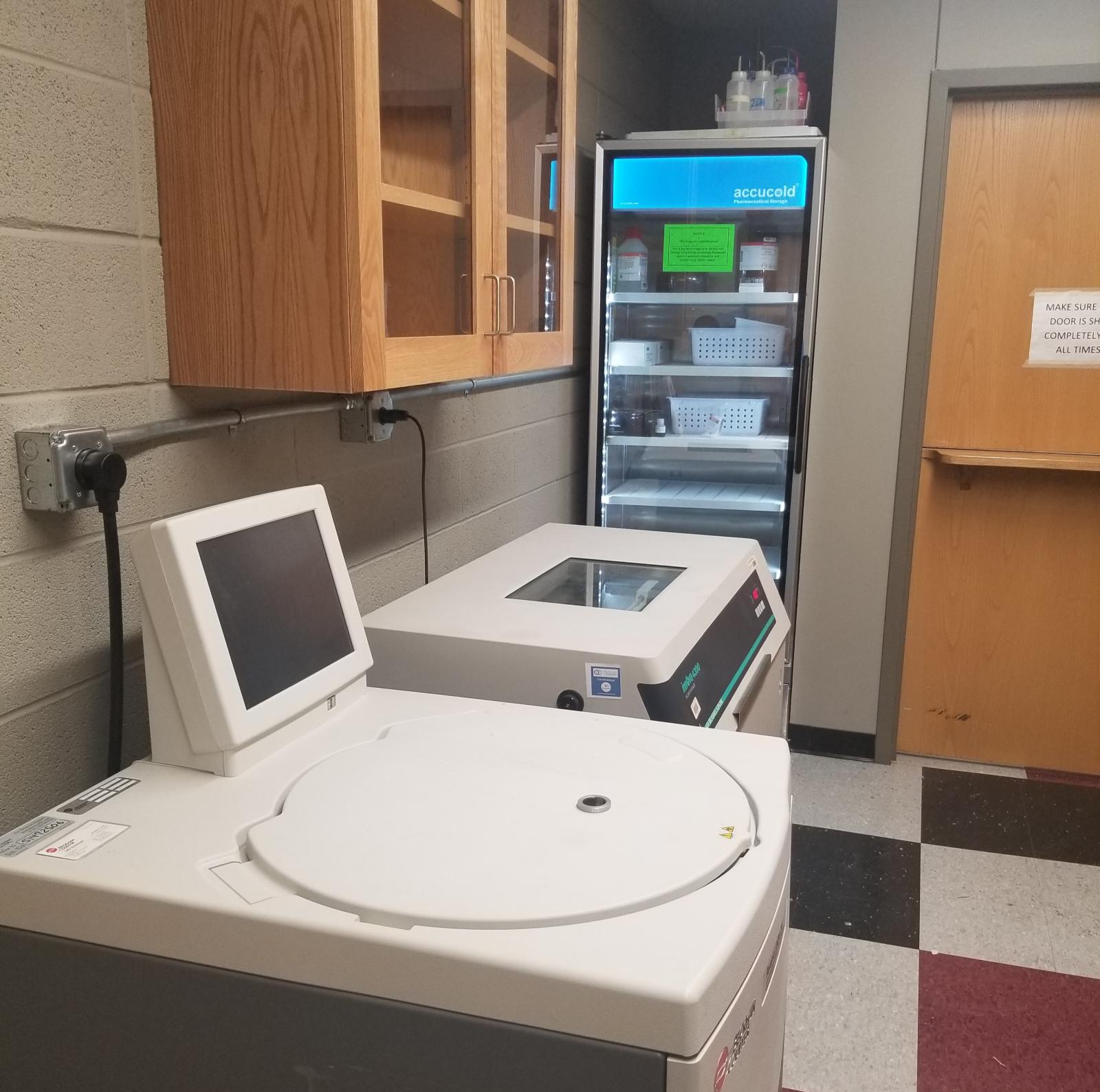 Demo to make room for equipment.