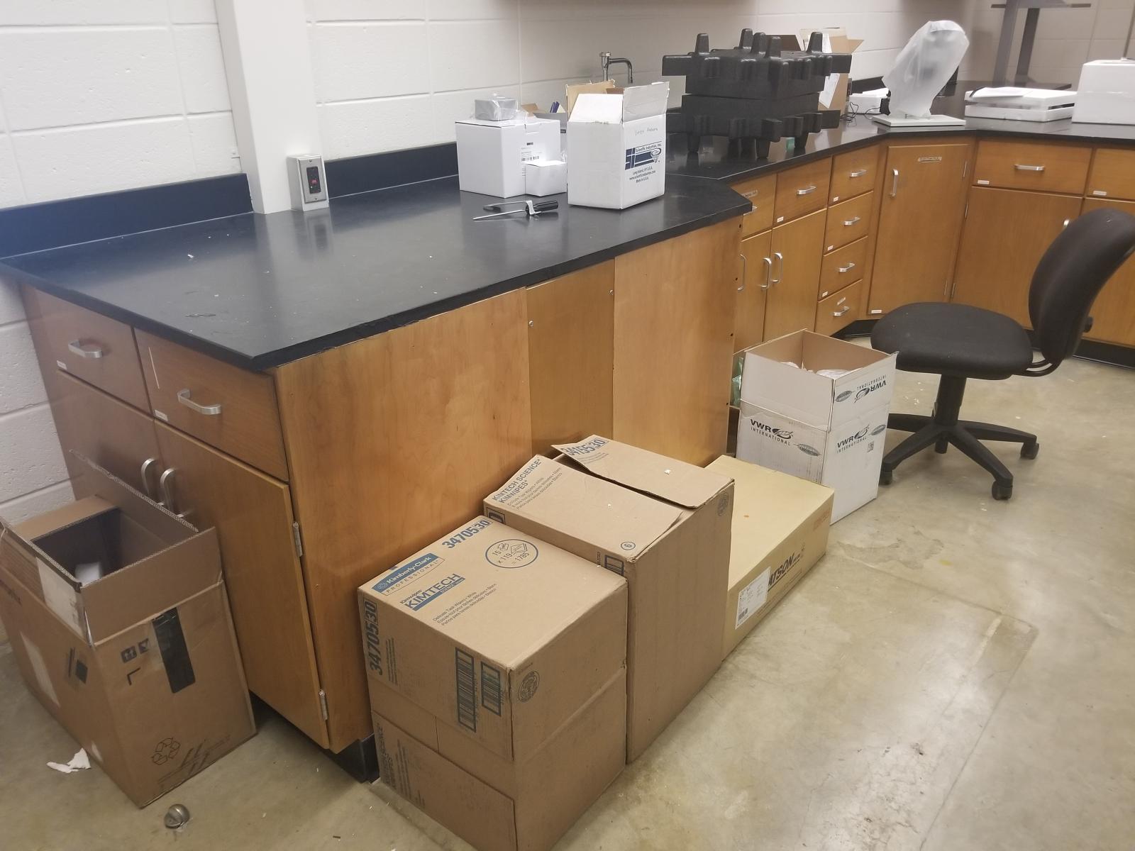 Finishing touches. Staining and paint.