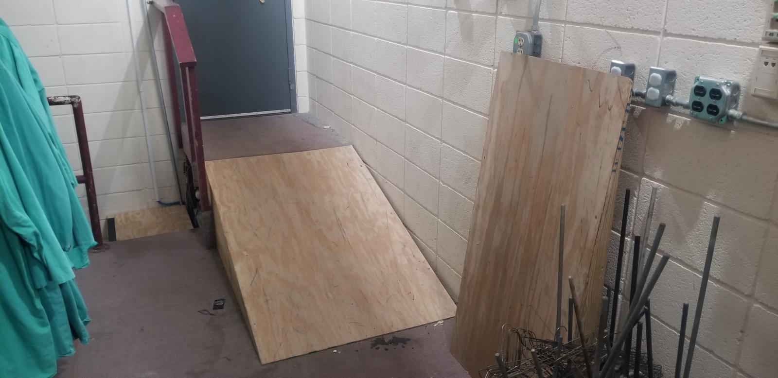 Ramp built