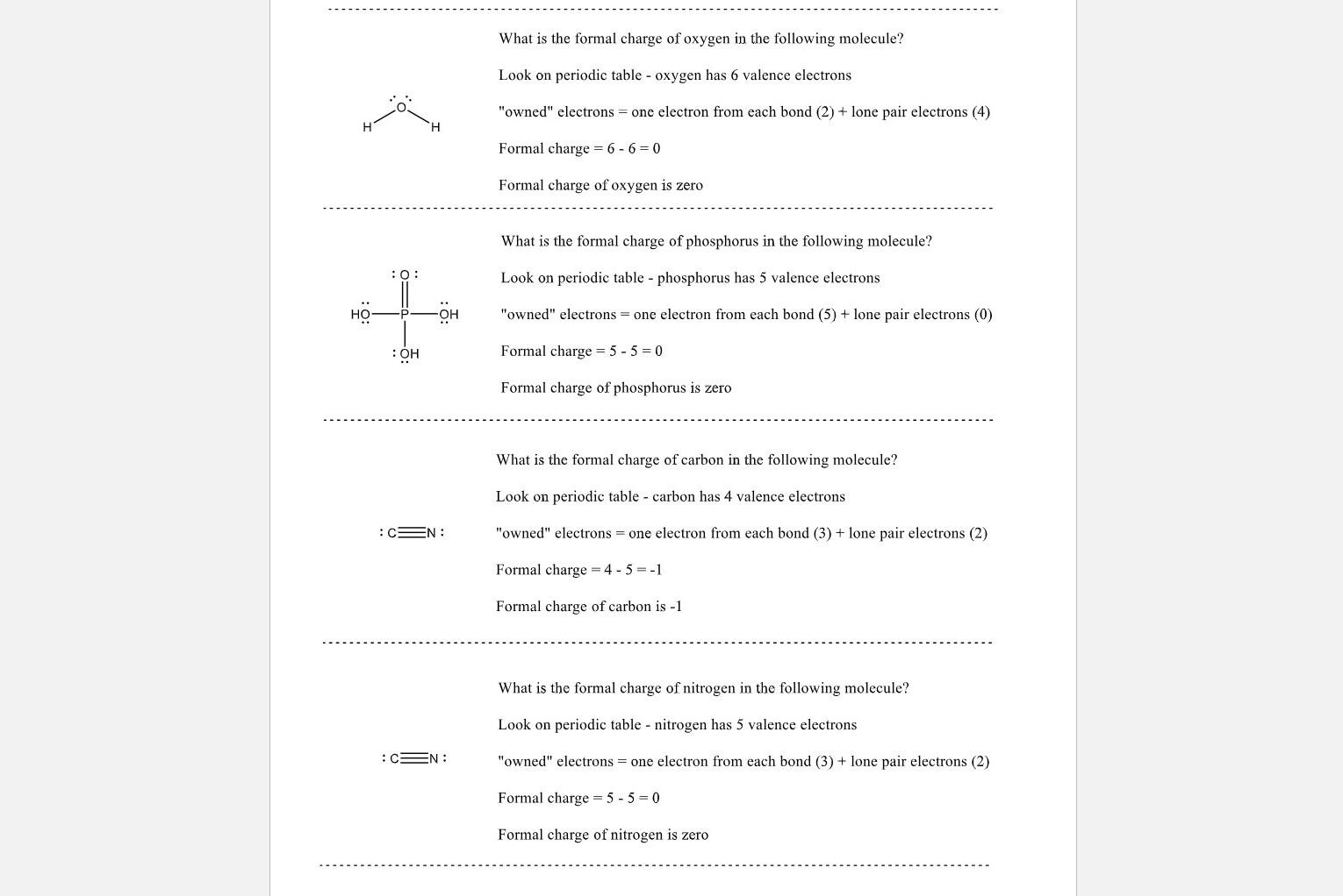 Example extra problems
