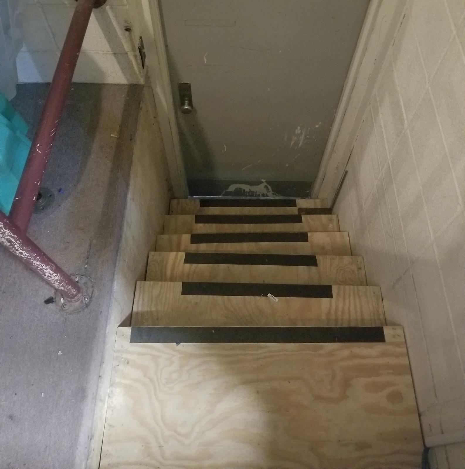 Built small staircase