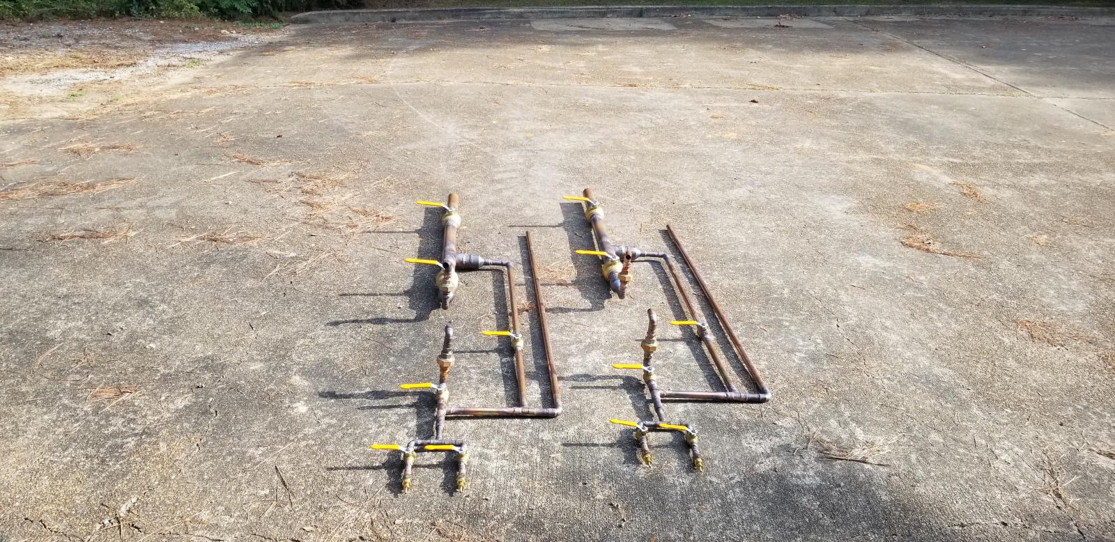 Two manifolds nearly complete