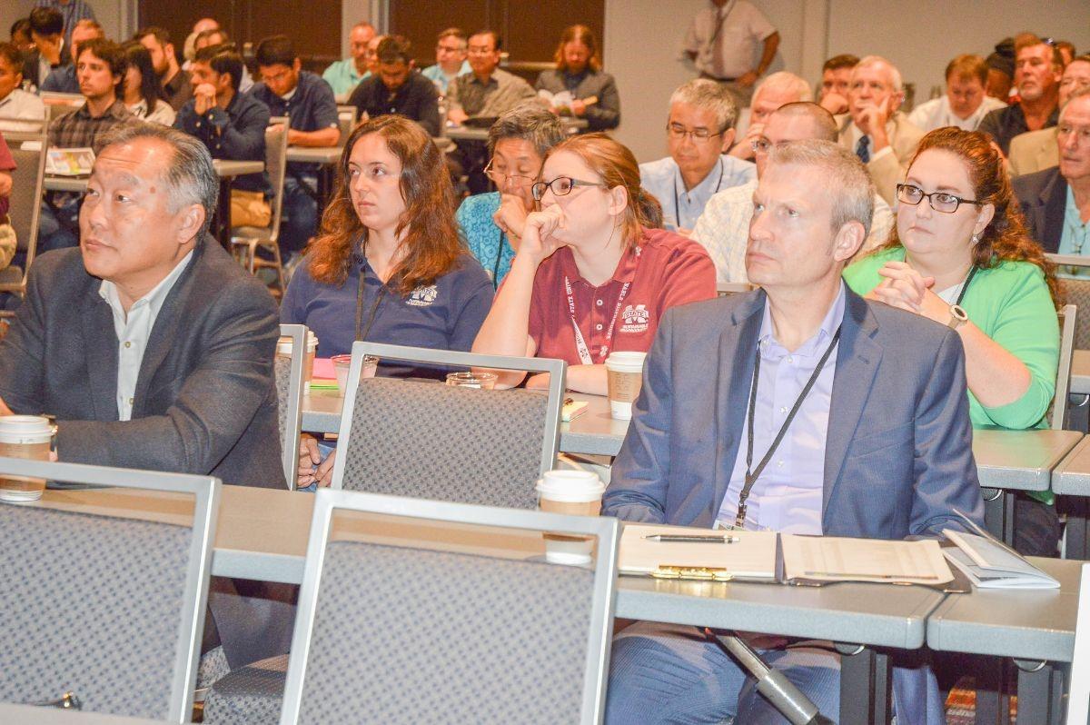 Dr. Stokes and doctoral students Maryam Mohammadi-Aragh and Julianna Stratton attend the Forest Products Society meeting in 2017