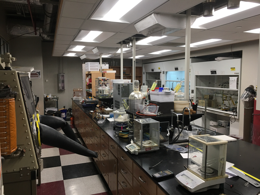 Our synthetic lab space