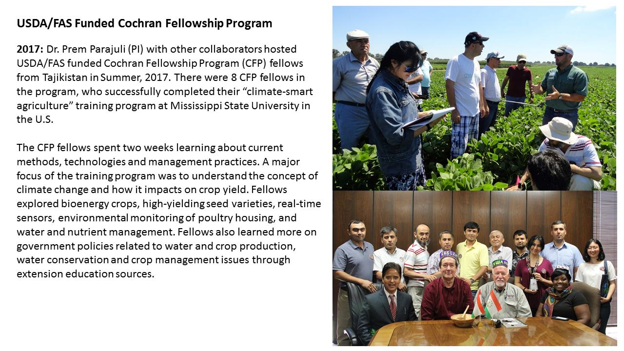 Cochran Fellowship Program - Tajikistan