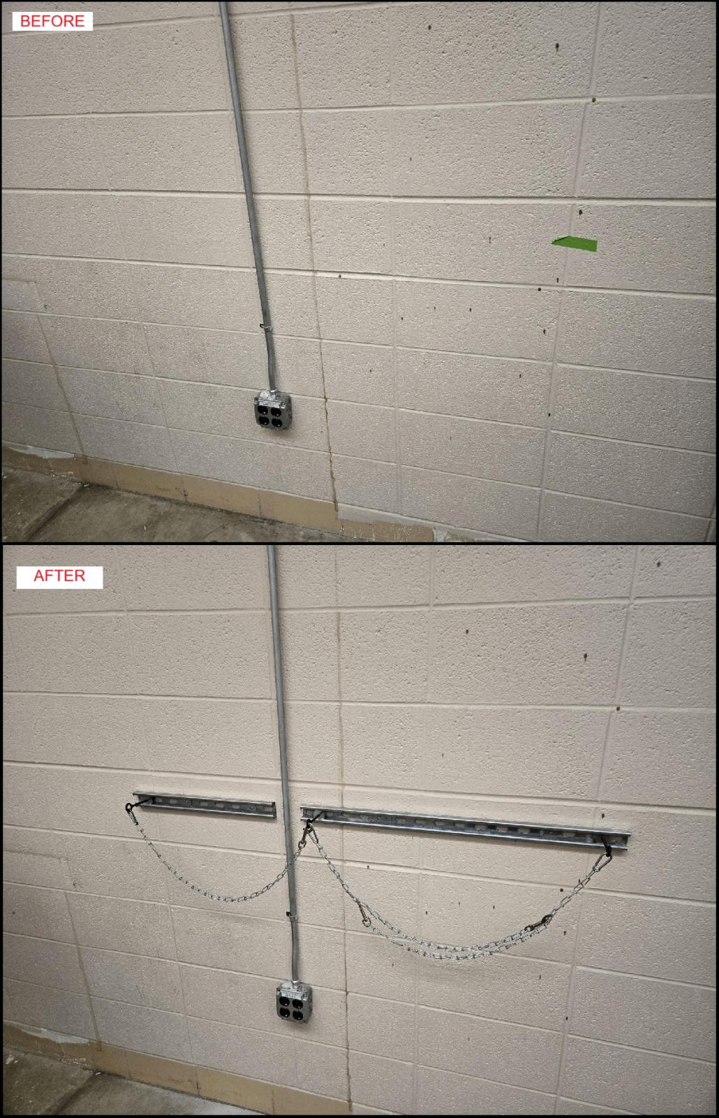 Bracket installation