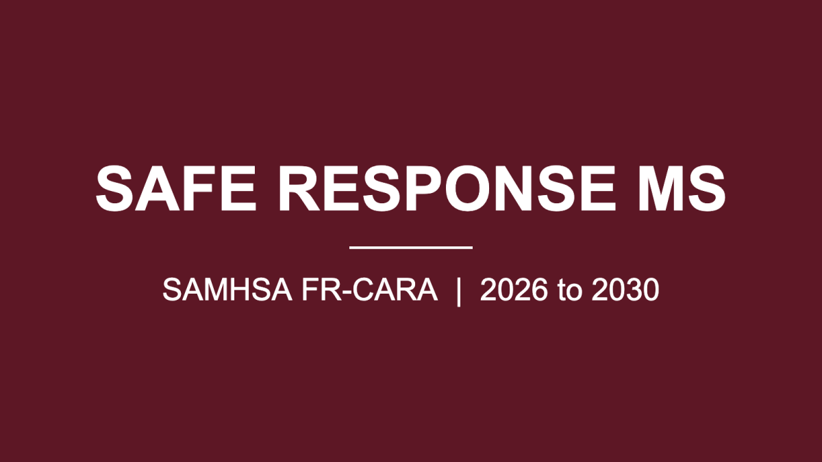 SAFE RESPONSE MS, funded by SAMHSA, 2026 to 2030